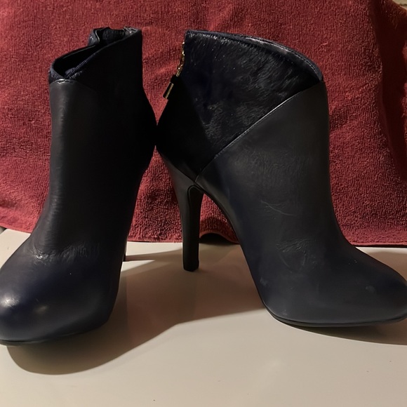 Me Too Blue Ankle Boot size 6 - Picture 4 of 8